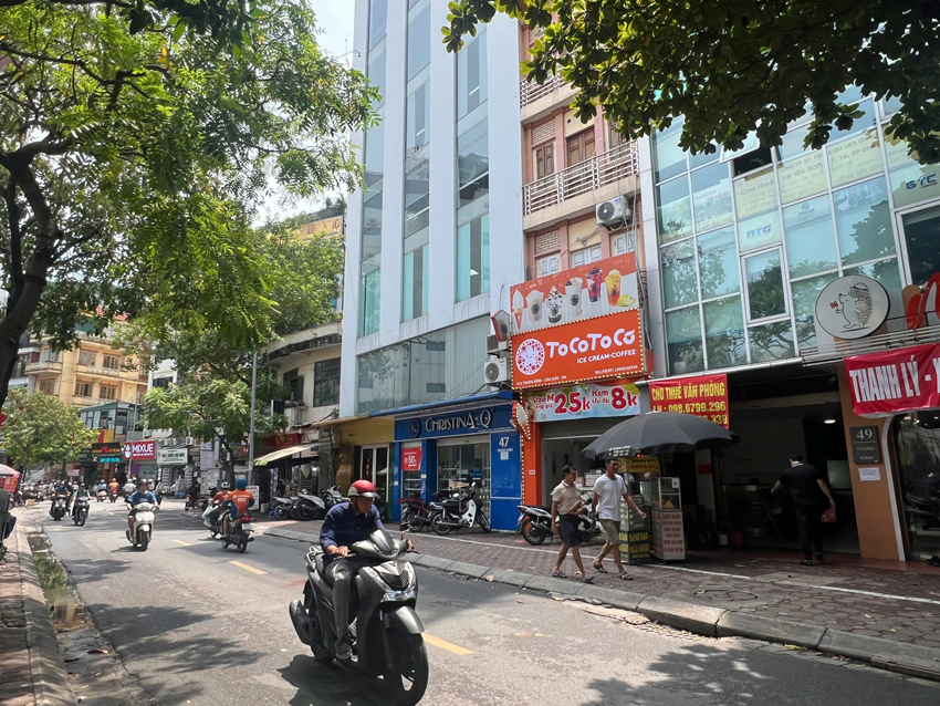 Bán nhà phố Trung Kính, tòa VP 8 tầng, thang máy, 75m2 – Chỉ 35.8 tỷ